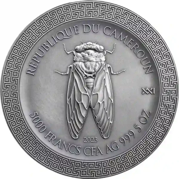 2023 Cameroon 5 oz The Oreads Celestial Beauty High Relief Silver Coin