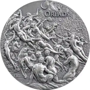 2023 Cameroon 5 Ounce The Oreads Celestial Beauty High Relief Silver Coin