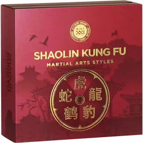 Shaolin Kung Fu Martial Arts Silver Coin