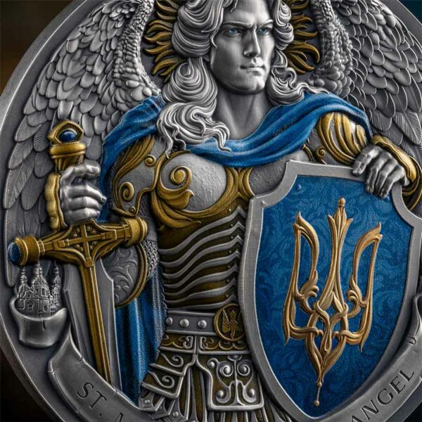2024 Saint Michael Patron of Kyiv High Relief Silver Coin