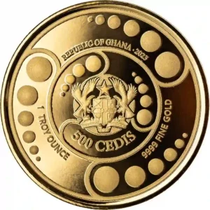 2023 Ghana Alien Invasion 1 oz Colored Gold Proof Coin