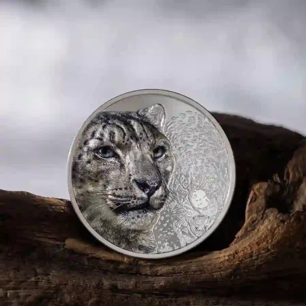 Snow Leopard 1 oz Silver Proof Coin