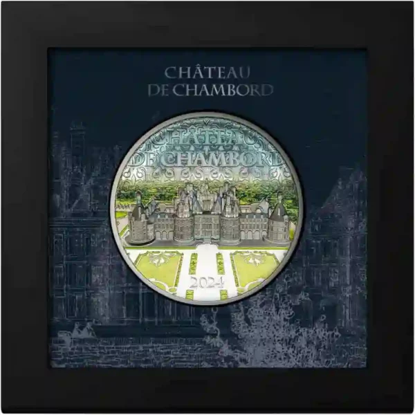 2024 Chateau de Chambord 5 oz Ultra High Relief Silver Proof Coin