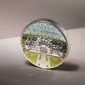 Chateau de Chambord 2 oz Silver Proof Coin