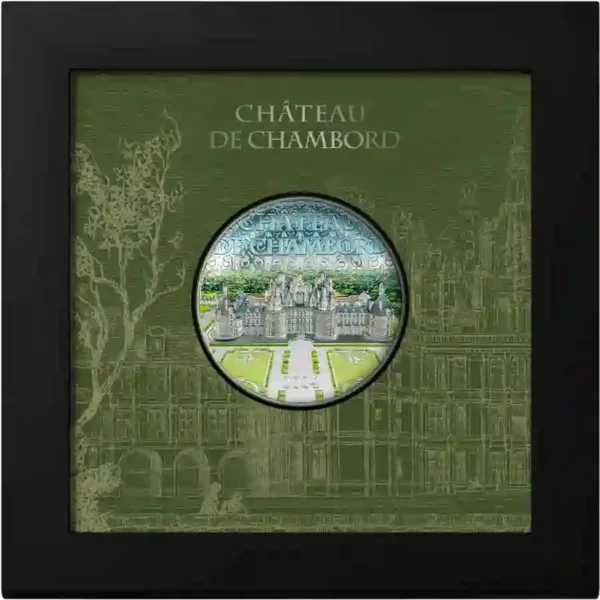 2024 Chateau de Chambord 2 oz Ultra High Relief Silver Proof Coin