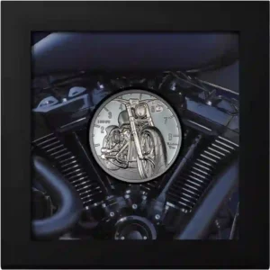 2024 The Journey Motorbike 2 oz Black Proof Silver Coin