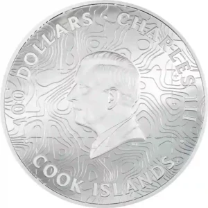 2024 Cook Islands 1 Kg Topography Grand Canyon Ultra High Relief Silver Coin