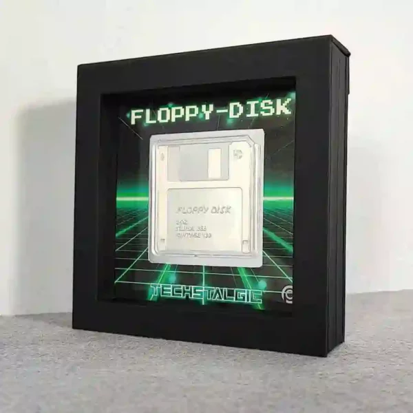 2024 Floppy Disk Silk Finish Silver Coin