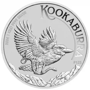 2024 Australia 1 Kilogram Kookaburra Brilliant Uncirculated Silver Coin