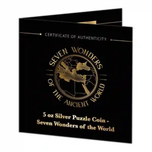 2024 Burundi Wonders of the World Silver Puzzle Coin