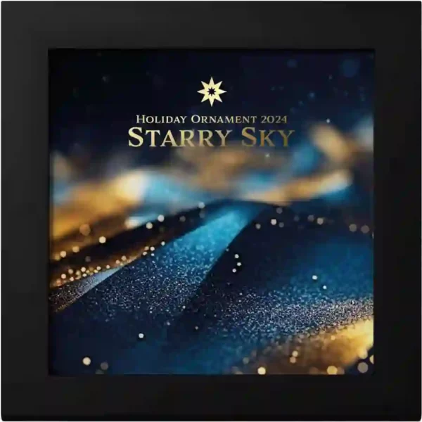 2024 Starry Sky Ornament 24K Gilded Silver Coin