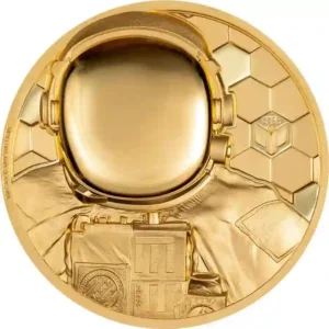 2024 Cook Islands 1 Ounce Real Heroes Astronaut High Relief Gold Proof Coin