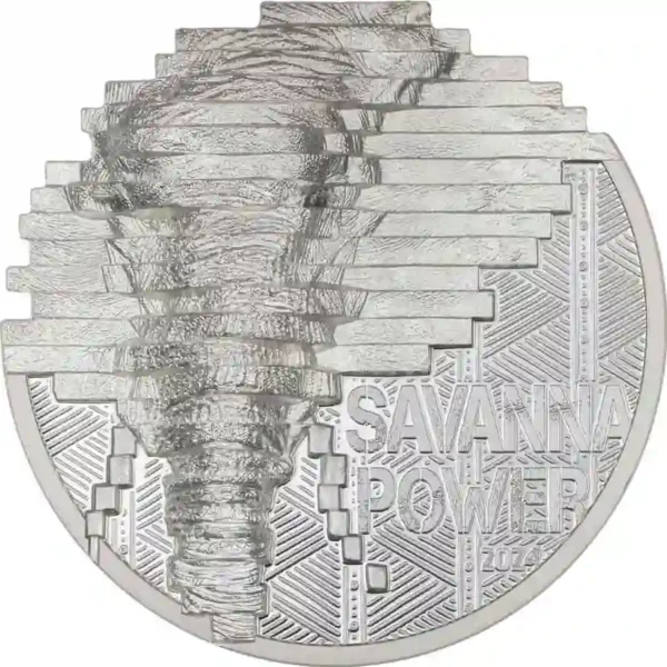2024 Cook Islands 2 Ounce Reconstruction Elephant Ultra High Relief Silver Proof Coin