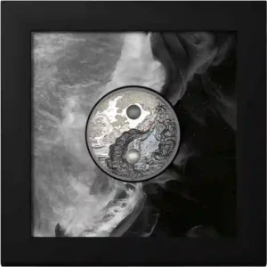 2024 Yin and Yang Ultra High Relief Black Proof Silver Coin