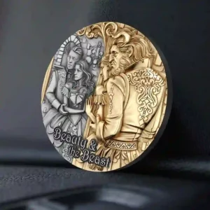 Beauty & the Beast Silver Coin