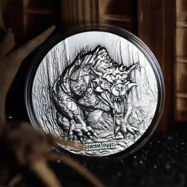 2024 Behemoth High Relief Silver Coin